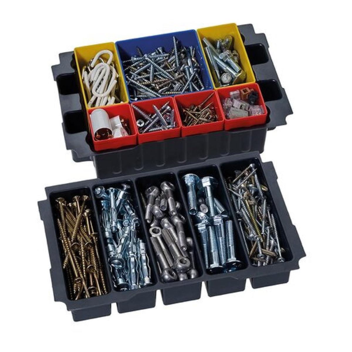 Box insert set, 5 compartments, for MINI-systainer® III – VanTainer