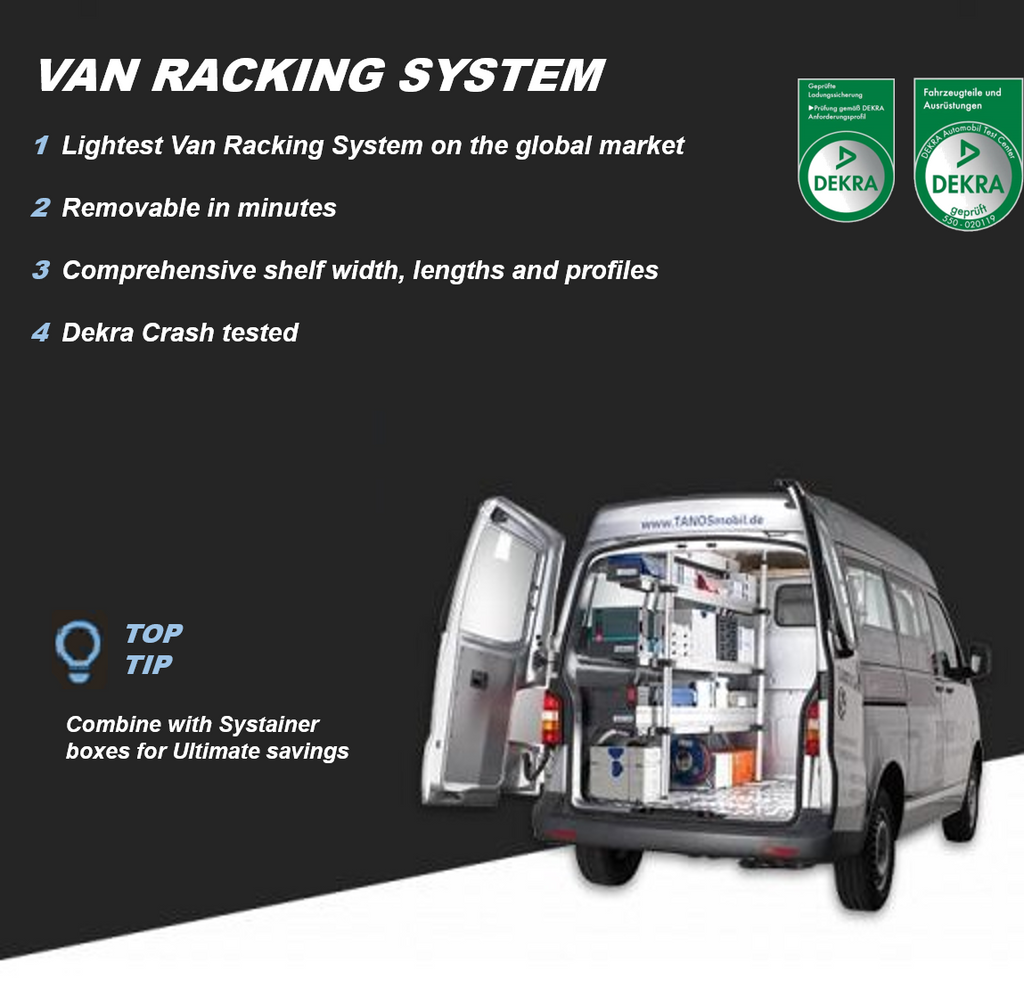 VanTainer - Tough Transport Systems / Systainer Boxes & Van Racking