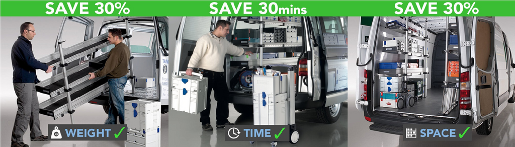 VanTainer - Tough Transport Systems / Systainer Boxes & Van Racking